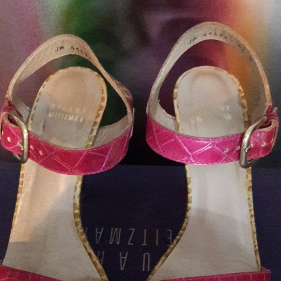 Stuart Weitzman Strutting platform sandals - Picture 6 of 8